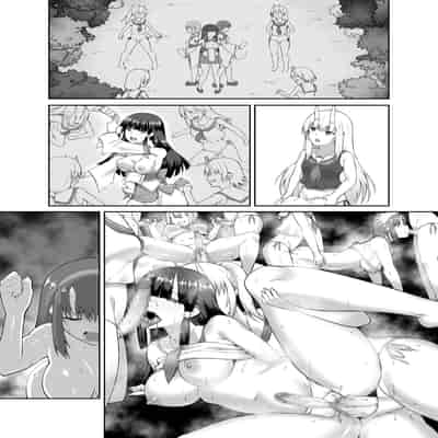 [聖華快楽書店 (エルトリア、水瀬揺光)] 驅魔師墮落污染～因扶她而墮落的驅魔巫女淫亂雌鬼化～