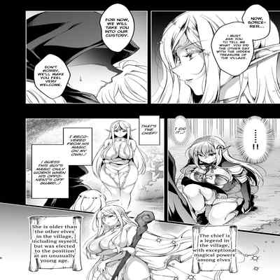 [Ninokoya (Ninoko)] Elf ni Inmon o Tsukeru Hon LEVEL/3 [English] [Digital]