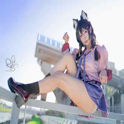 [HaneAme雨波] Bakemonogatari HaneKawa Tsubasa 化物語 羽川翼