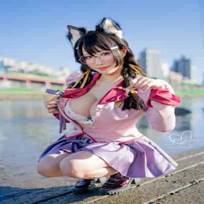 [HaneAme雨波] Bakemonogatari HaneKawa Tsubasa 化物語 羽川翼